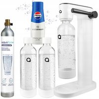 SATURATOR DO WODY GAZOWANEJ 2X BUTELKA NA WODĘ NABÓJ CO2 SODASTREAM PEPSI