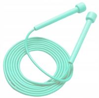 WYTZYMAŁA REGULOWANA SKAKANKA Z ANTYPOŚLIZGOWYMI UCHWYTAMI Z PVC MIĘTOWA