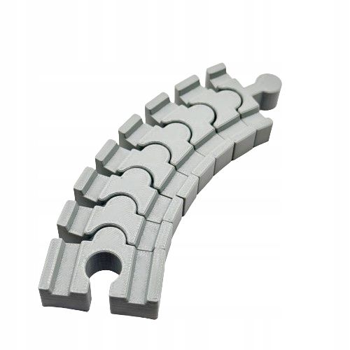 Zestaw 14 elementów do Torów Kolejki Drewnianej do Ikea, Lidl na Arena.pl