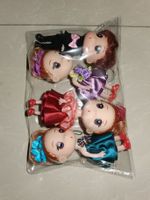 KX6361 Lalki 3 dziewczynki + 1 chlopczyk zest. 4s