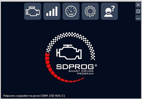 Oprogramowanie SDPROG ELM327 OBD2 OBDII klucz aktywacyjny BOX IOS Android na Arena.pl