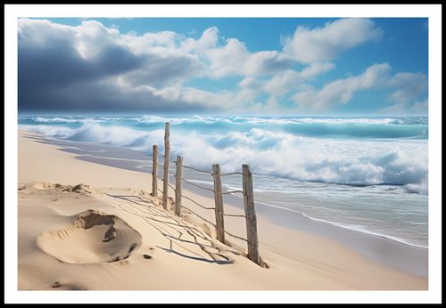 Plakat 91,5x61cm Szepty Oceanu na Arena.pl