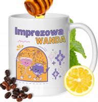Kubek Dla Wandy Koleżanki Przyjaciółki Żony Prezent Z Nadrukiem Biały 330Ml