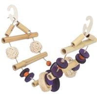 TRIXIE Zabawka huśtawka drabinka dla ptaków papug papugi nimfy 45 cm