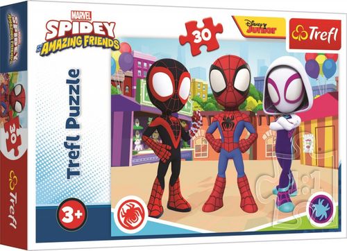 puzzle 30 przygody spiday'a i przyjaciół 18285 na Arena.pl