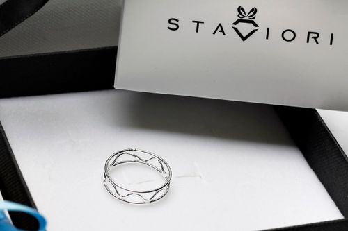 Staviori Pierścionek  Srebro SSS5193 na Arena.pl