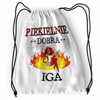 Plecak Dla Igi Sportowy Szkolny Worek Torba Z Nadrukiem Ze Zdjęciem