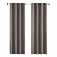 ZASŁONA GOTOWA 140x240 NA PRZELOTKACH KÓŁKA DO POKOJU DEKORACYJNA MATOWA