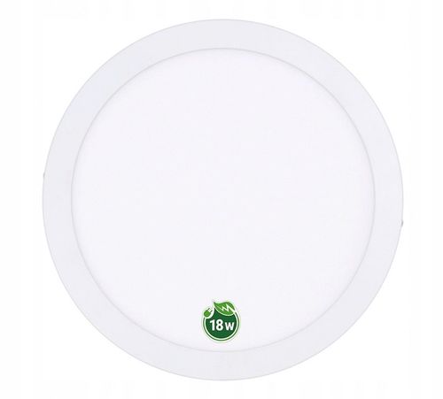 Panel LED plafon okrągły natynkowy 18W CCD na Arena.pl