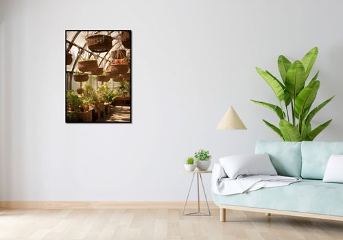 Plakat 64x90cm Zawieszone Ogrody na Arena.pl
