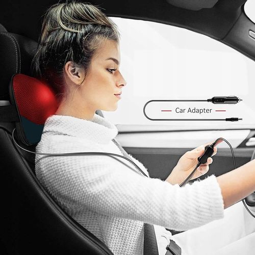 Poduszka masująca shiatsu masażer do pleców karku na Arena.pl