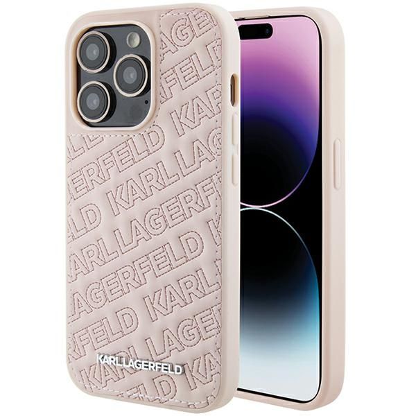 Etui Karl Lagerfeld do iPhone 15 Pro Max, Różowy zdjęcie 1