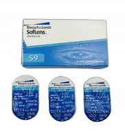 Soczewki kontaktowe SofLens 59, 3 Szt. Moc -2,50 BC 8,6