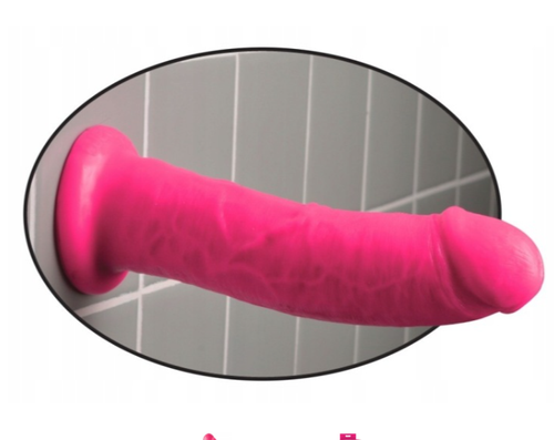 Dildo waginalne DILLIO 21,6 cm różowy na Arena.pl