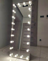 Lustro stojące SILVER IV do makijażu / makeupu 160 x 60