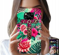 ETUI DO XIAOMI POCO X3 - KRZYŻ, RÓŻA CHRZEŚCIJAŃSTWO JEZUS PLECKI