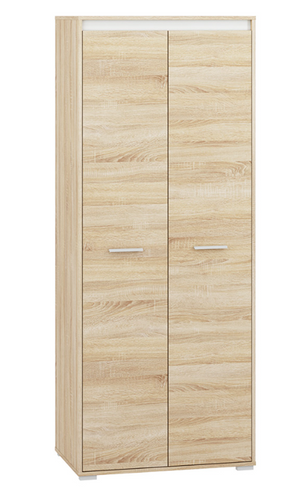 Szafa 2- Drzwiowa 2D 80 cm Dąb Sonoma Jasna ALVI ML na Arena.pl