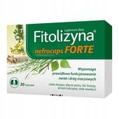Fitolizyna Nefrocaps zioła na nerki kompozycja 7 ziół 30 kapsułek