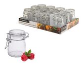 Pojemniki słoiki szklane na żywność przyprawy 180 ml zestaw 12 szt.