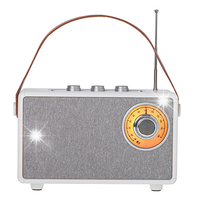 Małe Radio Kuchenne Przenośne FM BLUETOOTH 5.1 AUX TWS SD USB MP3 WAV USB-C