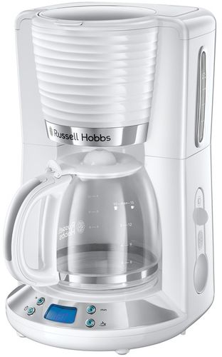 Ekspres do kawy przelewowy Russell Hobbs Inspire 1100W biały na Arena.pl