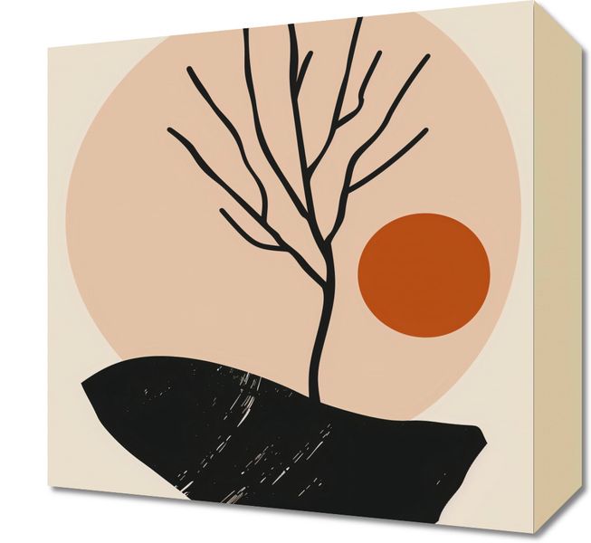Obraz 30x30cm Nagie Drzewo zdjęcie 1