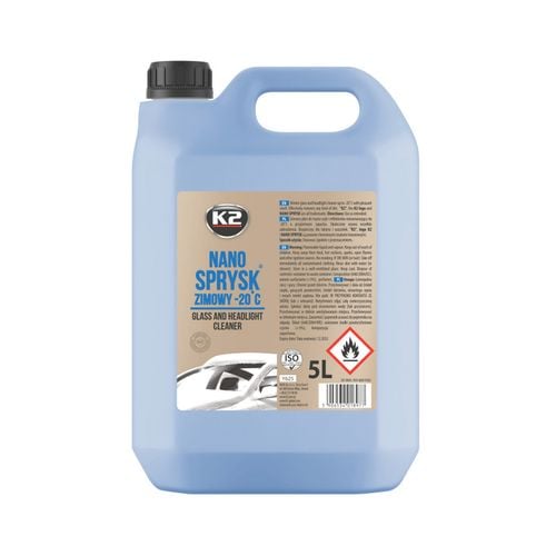 K2 Zimowy Płyn do Mycia Szyb i Reflektorów Nano Sprysk -20°C 5L na Arena.pl