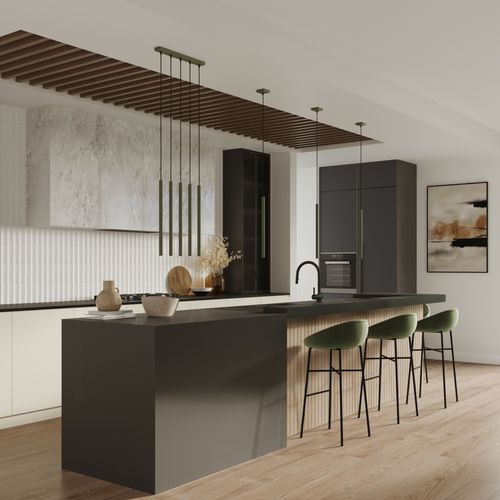 Lampa wisząca PASTELO 3 zielona oliwka na Arena.pl