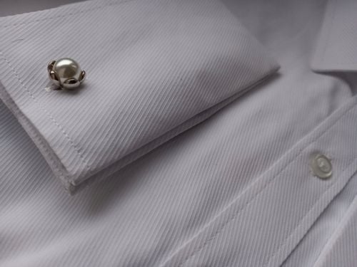 Srebrne spinki do mankietów Exciting z Perłą na Arena.pl