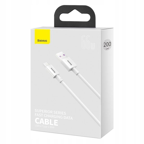 Kabel niktrade USB - USB typ C 2 m biały zdjęcie 5