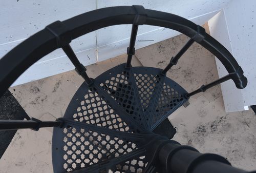 SCHODY KRĘCONE FI 1,00 M - WZÓR NR 3 - 1 TRALKA NA STOPNIU na Arena.pl