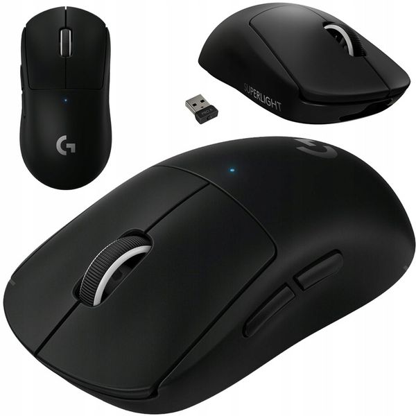 MYSZ BEZPRZEWODOWA LOGITECH G PRO X SUPERLIGHT WIRELESS SENSOR OPTYCZNY zdjęcie 1