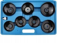 ZESTAW KLUCZY NASADEK DO ODKRĘCANIA FILTRÓW OLEJU 15 EL 65-100 MM