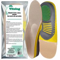 Żelowe Wkładki na Koślawość Płaskostopie Korekcyjne Ortopedyczne do Butów