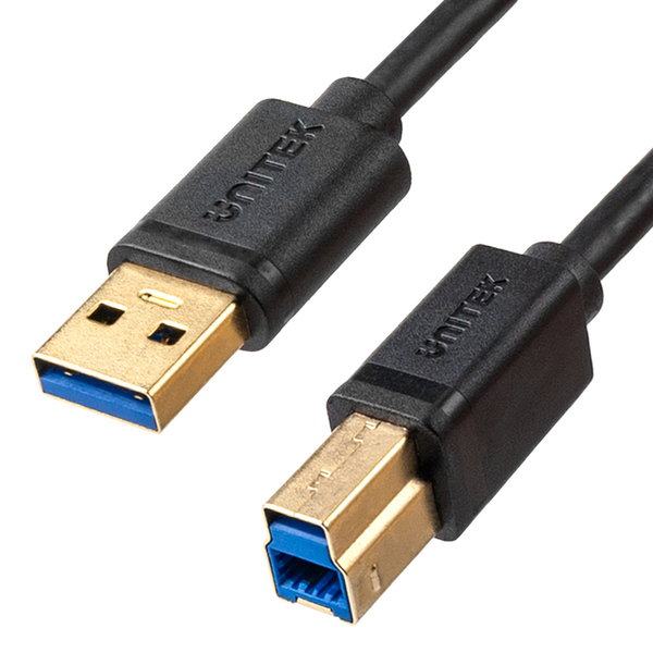 Unitek kabel do drukarki USB-A, USB 3.0, 5 Gbps 2m zdjęcie 1