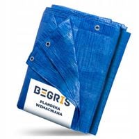 PLANDEKA OKRYCIE GRUBA 5X6M PŁACHTA MROZOODPORNA WODOODPORNA