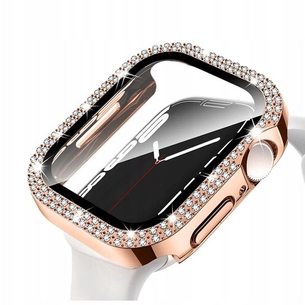 2w1 ETUI + SZKŁO DO APPLE WATCH 4/5/6/7/8/9/SE 40/41/44/45MM KOLORY zdjęcie 7