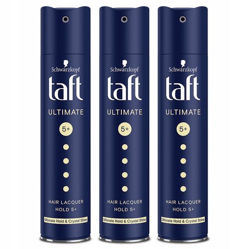 Taft Ultimate Lakier do Włosów Zestaw 3x250ml na Arena.pl