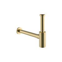 D54 syfon umywalkowy, stal nierdzewna złoty szczotkowany