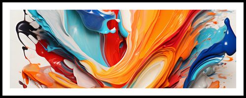 Plakat 95x33cm Taneczne Fale na Arena.pl