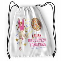 Plecak Sportowy Szkolny Dla Laury Córki Dziecka Z Nadrukiem Ze Zdjęciem