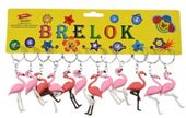 brelok 12szt. flaming