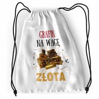 Plecak Sportowy Szkolny Dla Grafika Worek Torba Z Nadrukiem Ze Zdjęciem
