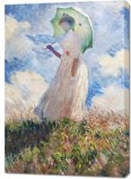 Obraz 70x100cm Suzanne Hoschedé, Monet Vintage do Salonu