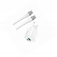 Szybka ładowarka GaN 20W 2 wejścia długim z kablem 2m do Xiaomi 13 Pro