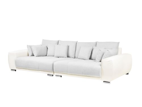Sofa 4-osobowa jasnobeżowa TORPO na Arena.pl