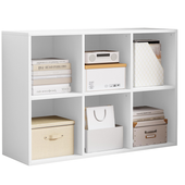 Regał otwarty na książki biurowy nowoczesny