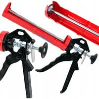 Wyciskacz do silikonu 300 ml 225 mm stal alu GEKO G00660