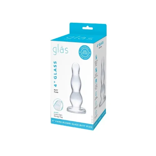 szklany plug analny - glas butt plug 9,5 cm na Arena.pl