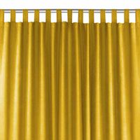 CURT/HOM/MILANA/CHENILLE/TAB/MUSTARD/280x225